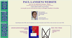 Desktop Screenshot of lanssens.be